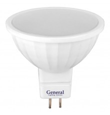 Лампа светодиодная GLDEN-MR16-10-GU5.3-12-3000, 4500, 6500