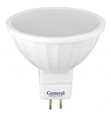 Лампа светодиодная GLDEN-MR16-10-230-GU5.3-3000, 4500, 6500