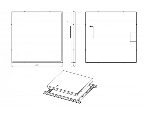 Diora Office Glass 38/5000 opal 4K, 5К, 6К